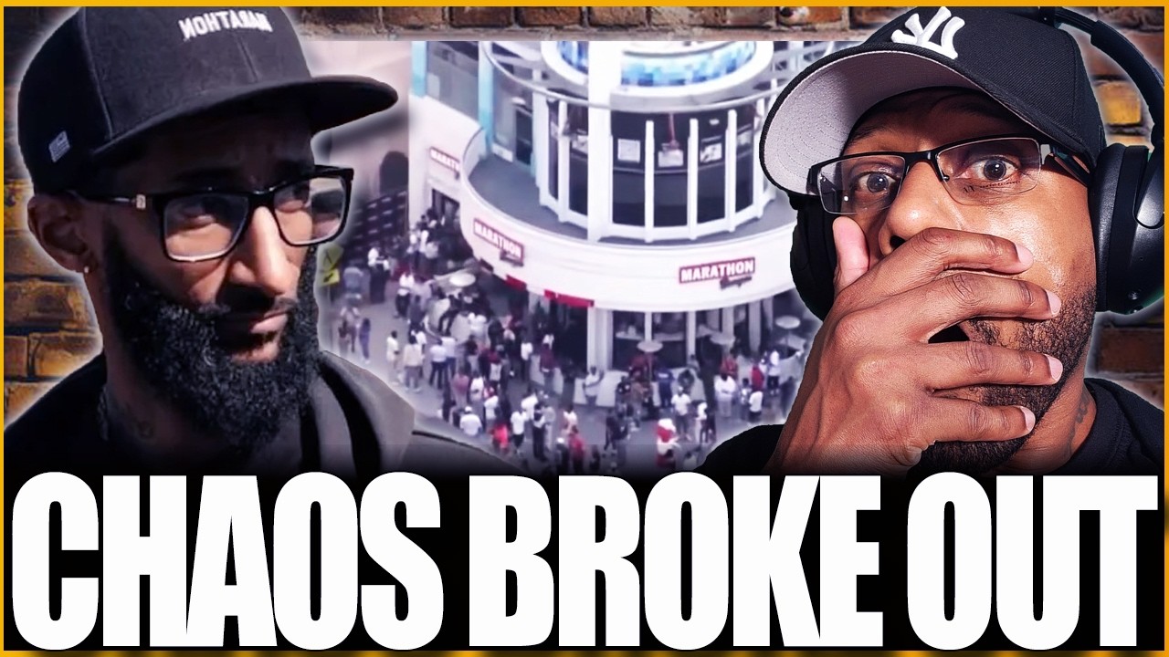 BLACC SAM DUCKS AS CHAOS ERUPTS AT NEW MARATHON BURGER OPENING