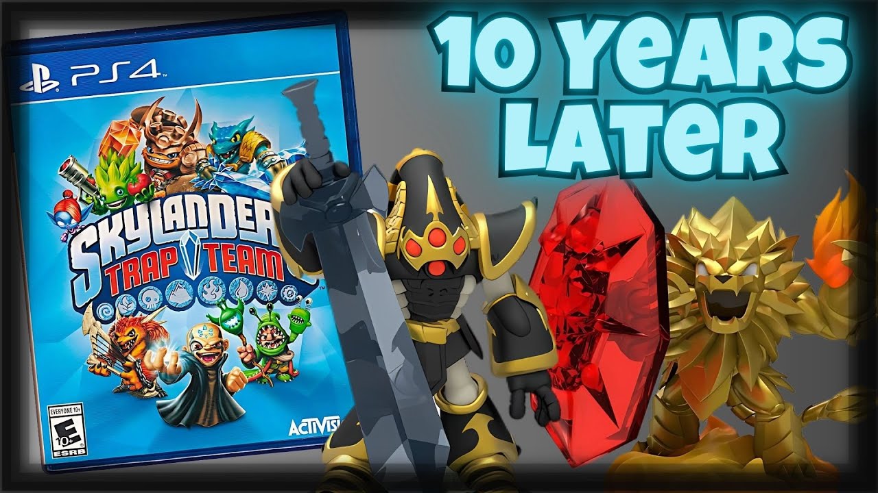 Команда Skylanders Trap 10 лет спустя...