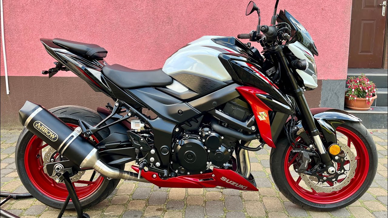Suzuki GSX-S 750, 2020, exhaust ARROW + dB killer