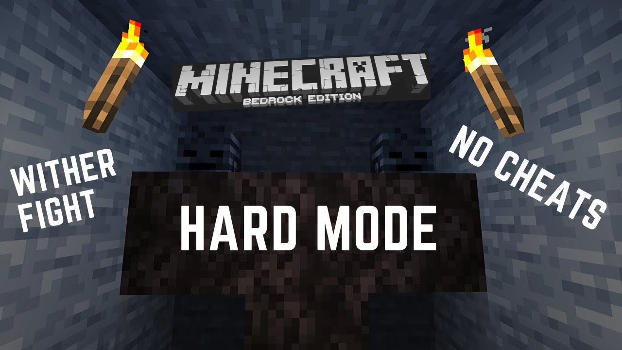 Minecraft Bedrock: Wither Fight Using Potions