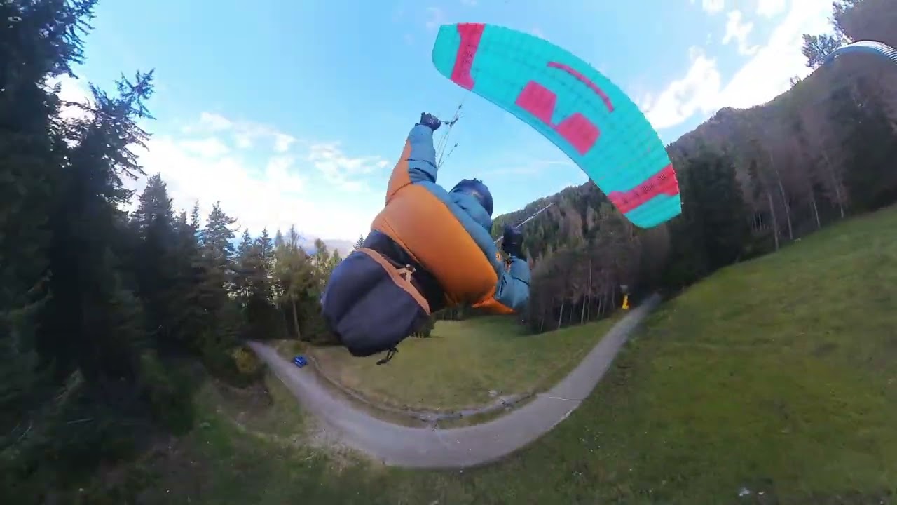Kronplatz Speedflying Sylvester / Chicane Flare Line 13 with Moustache 13 chasing.