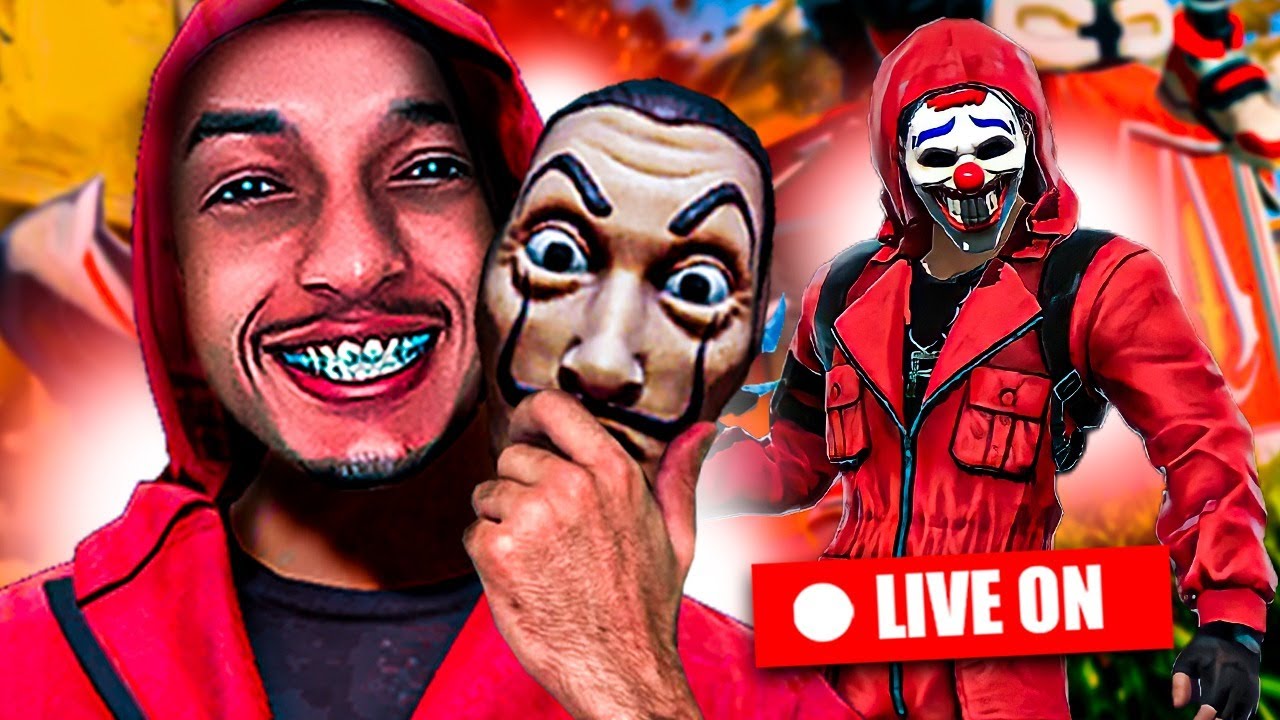 FREE FIRE AO VIVO🔥 -70 NELES SOLO VS SQUAD 🔥 FURY ON
