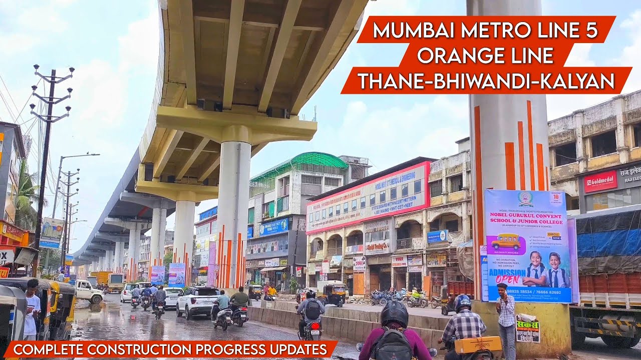 Mumbai Metro Line 5 | Thane Bhiwandi Kalyan Metro Line Progress | June 2025 Updates