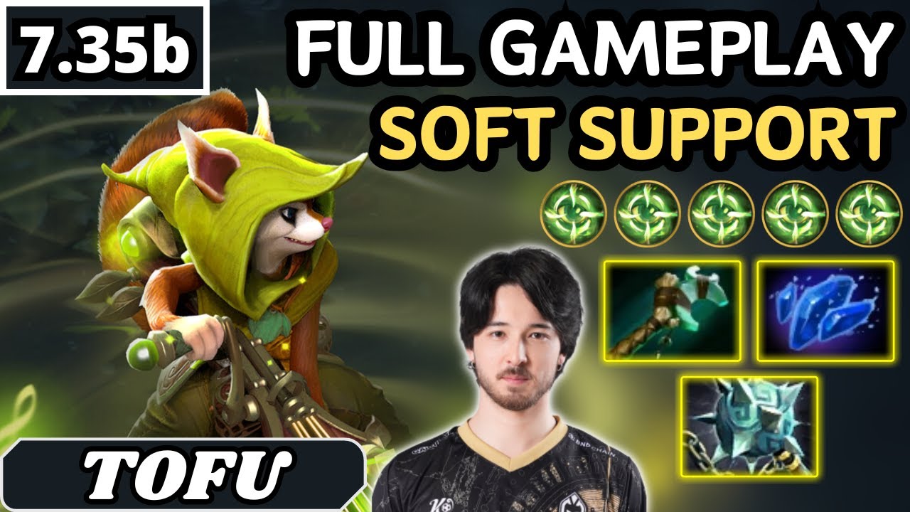 11100 AVG MMR - Tofu HOODWINK Soft Support Gameplay 21 ASSISTS - Dota 2 Full Match Gameplay