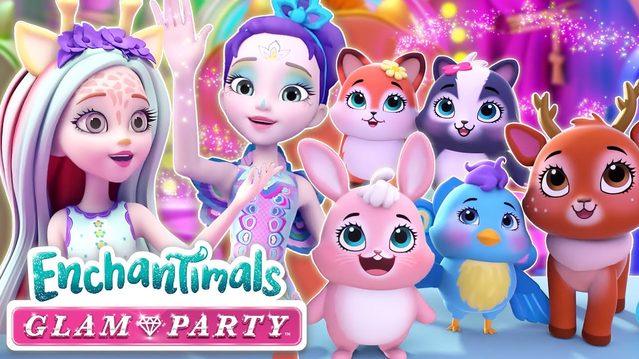 Enchantimals Wielki Turniej Stylowej Mody | Odcinki 3-4 | Enchantimals Po Polsku
