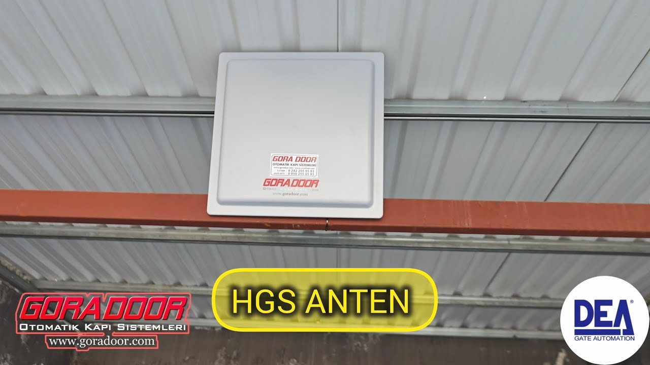 HGS Site geçiş sistemi. DEA Hızlı Motor. Antalya 