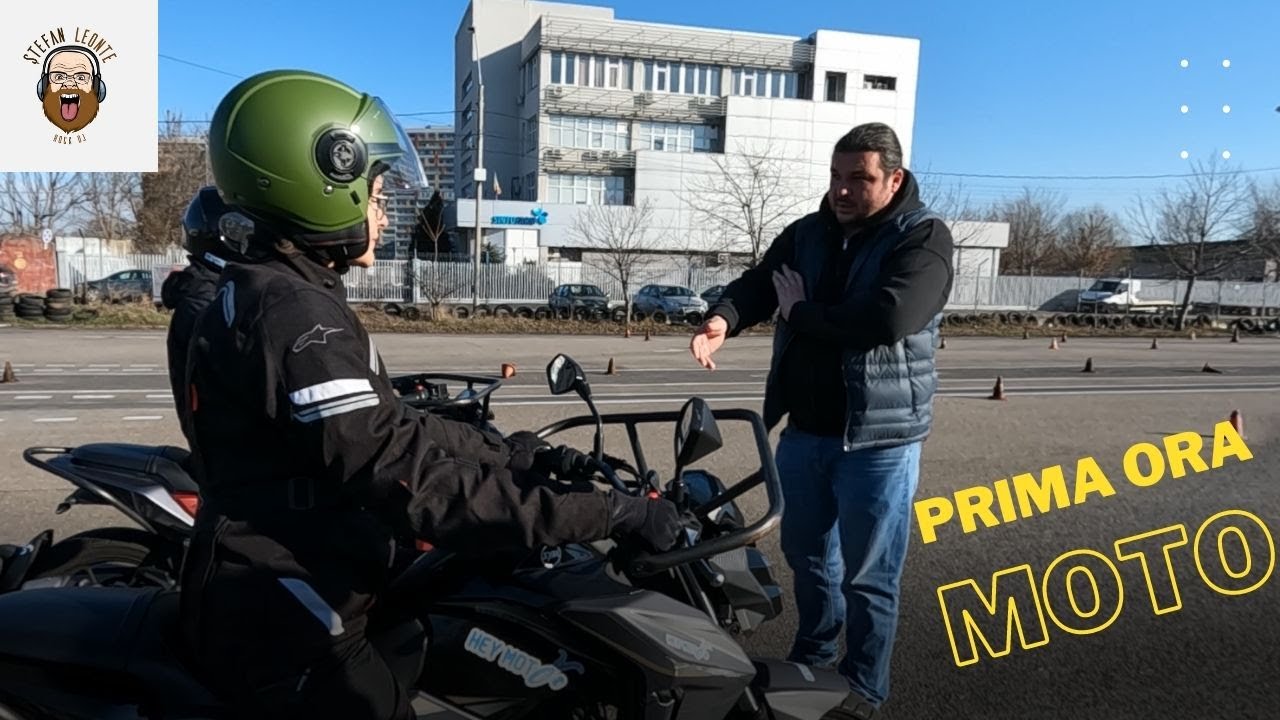 VLOG: Cum a fost prima ora de scoala moto
