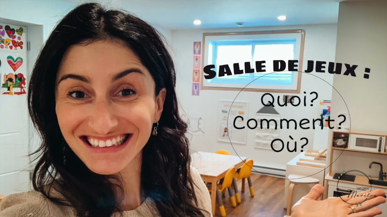 Organiser la salle de jeux