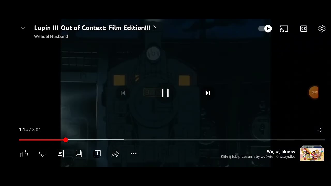 JNR C11-190 Whistle In Lupin lll Out of Context!!!!!!!