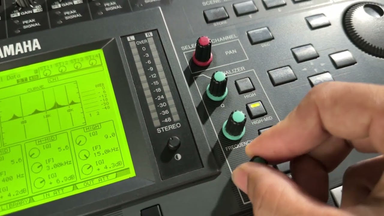 chia sẻ cơ bản phần EQ mixer yamaha 01v96i rất đơn giản nhanh gọn lẹ cho ae làm nhạc ZaLo:0867505079