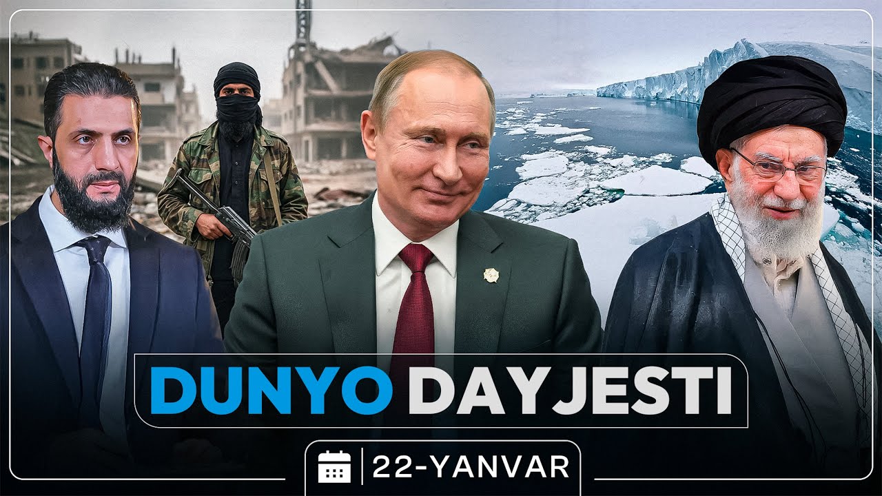 Eronda vaziyat qanday? Putin Grenlandiya haqida, Tramp o‘zini diktator deb atadi