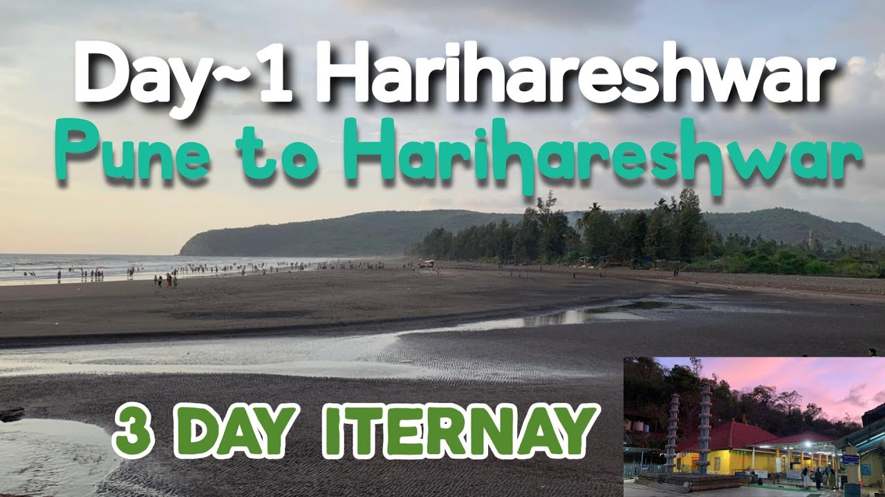 Day 1 pune to Harihareshwar | 3 day itinerary | Mtdc staycation  | Marathi vlog | Temple visit