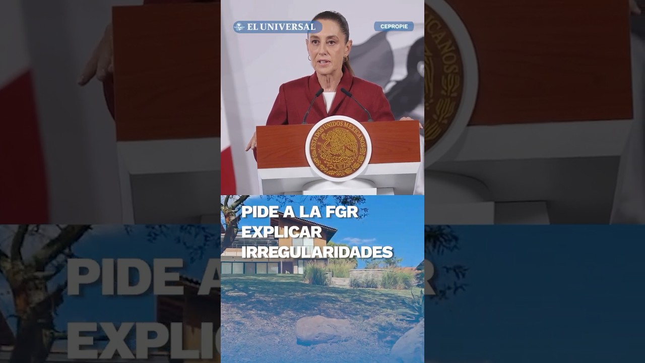 FGR tiene su opini&oacute;n: Sheinbaum sobre falta de resguardo a caba&ntilde;as de &ldquo;El Mencho&rdquo; #shorts