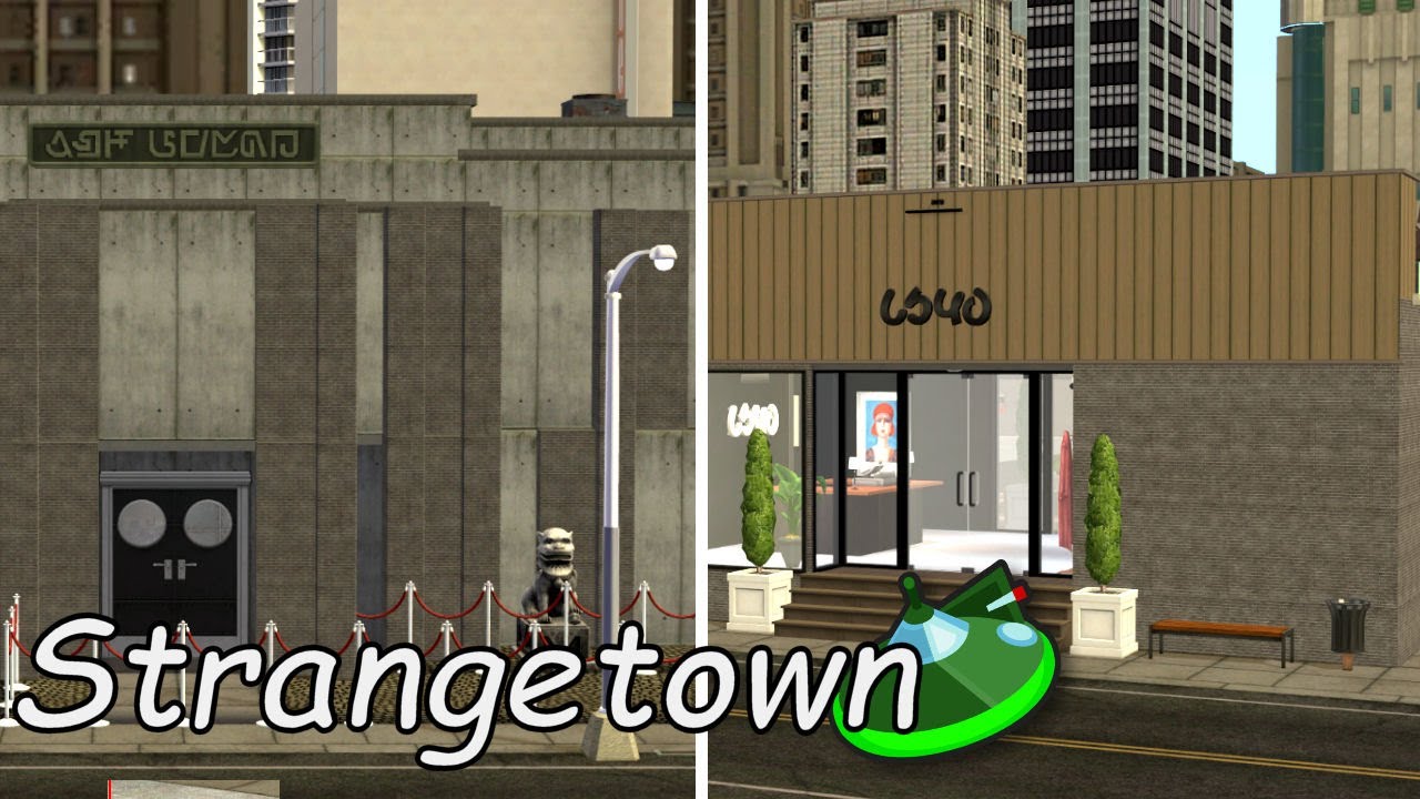 Strangetown (Downtown) Speed Build // Midnight Flows & Comandgo: Modernity & Dystopia