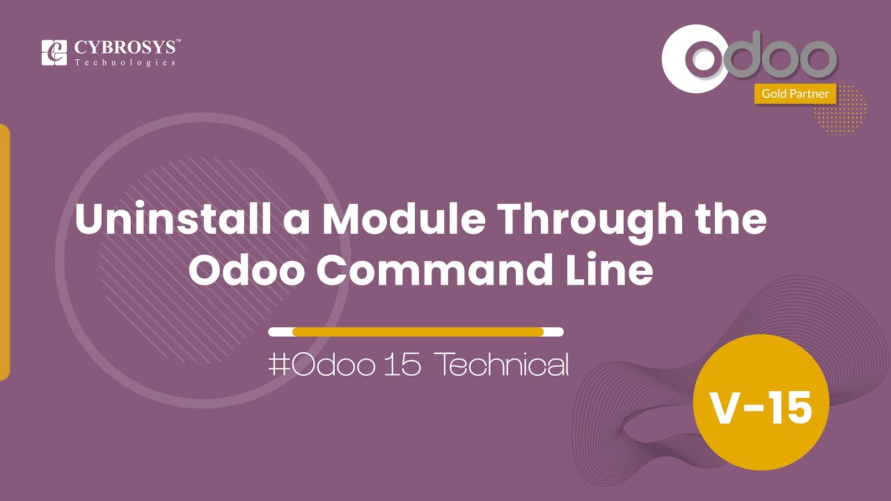 How to Uninstall Odoo Module From Terminal | How to Uninstall an Odo Module From Command Line