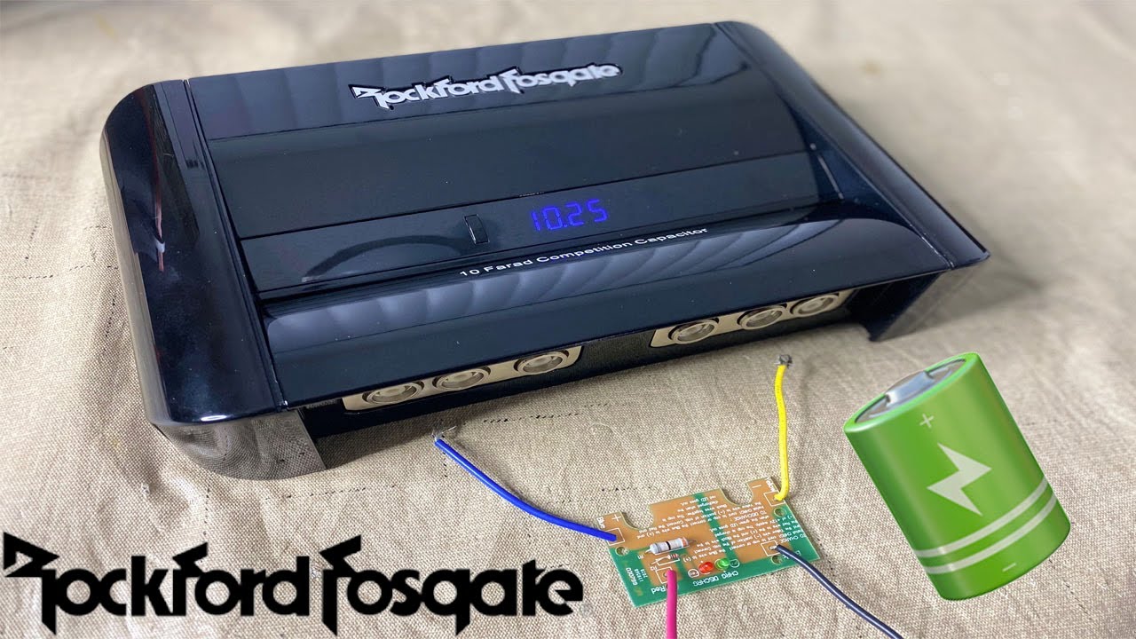 How To Charge And Install A Capacitor | Rockford Fosgate 10 Farad
