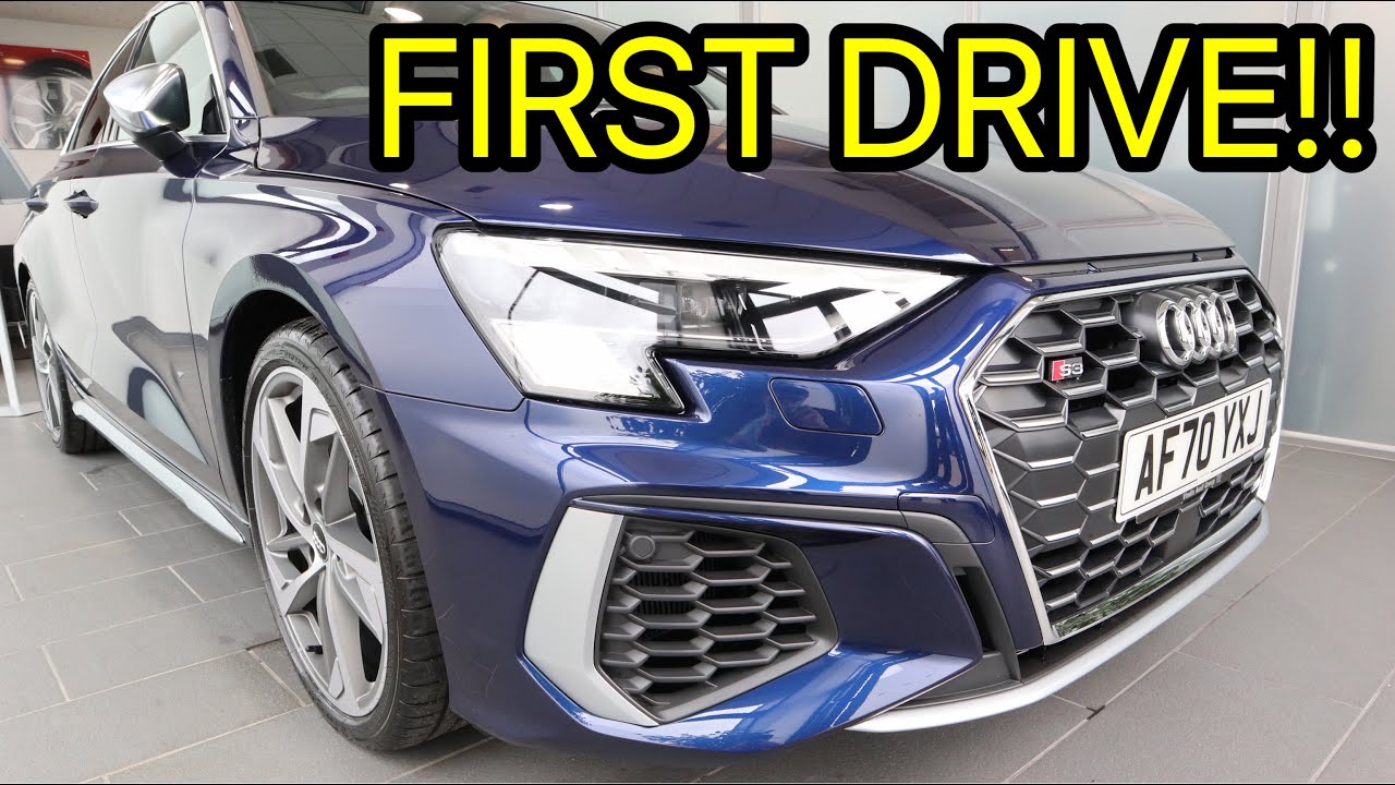 My AUDI S3 2021 COLLECTION and FIRST DRIVE Video!! UK!!