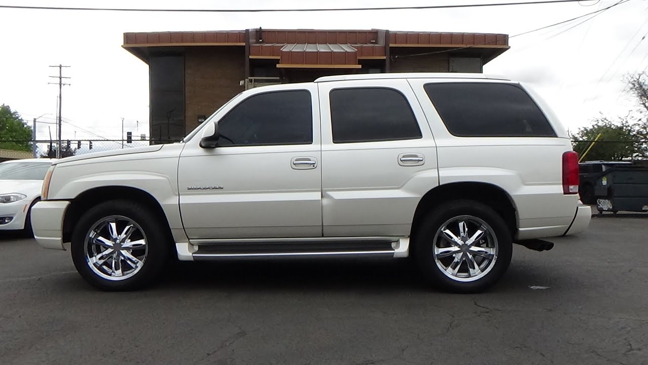 2003 Cadillac Escalade AWD - A Start-Up & Complete Documentation