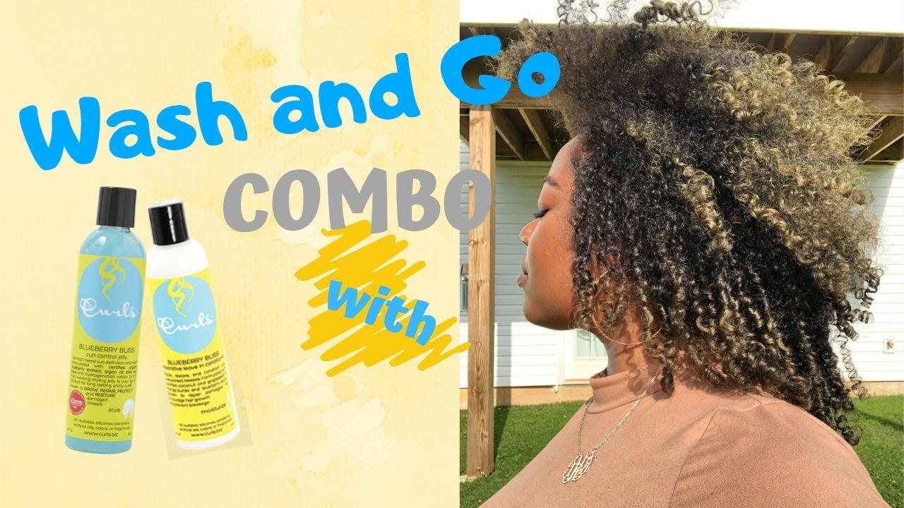 Wash&Go Product Combo w/ Curls Blueberry Bliss