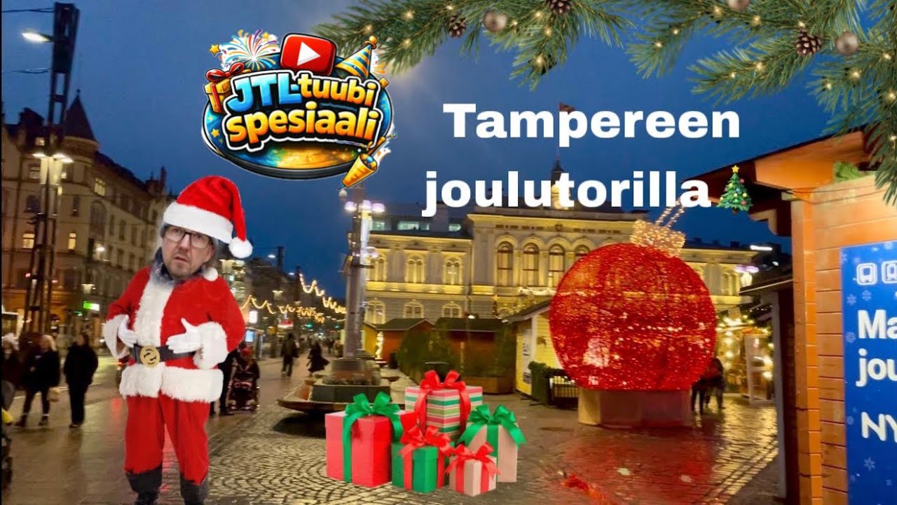 Käytiin Tampereen joulutorilla ja testattiin 5 euron pizza! Lopputulos yllätti.