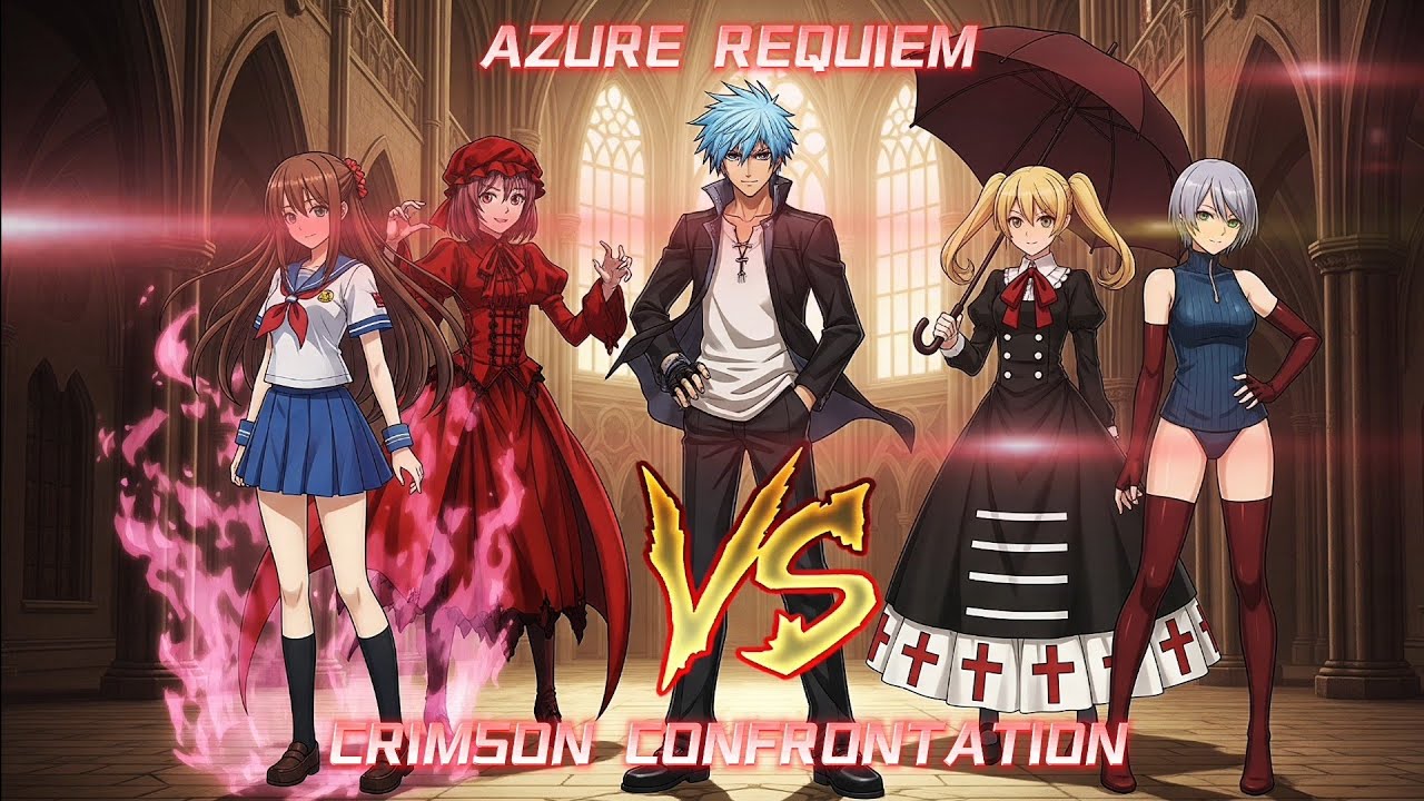 🎮⚡Code-17 (Kiaro) VS Crimson Rosary Team – KOF MUGEN Showdown ⚔️🔥