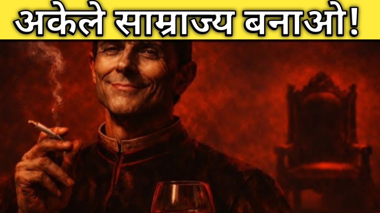 अकेले साम्राज्य कैसे बनाएं | बिना किसी के सहारे | Machiavelli की Dark Psychology 2026📈