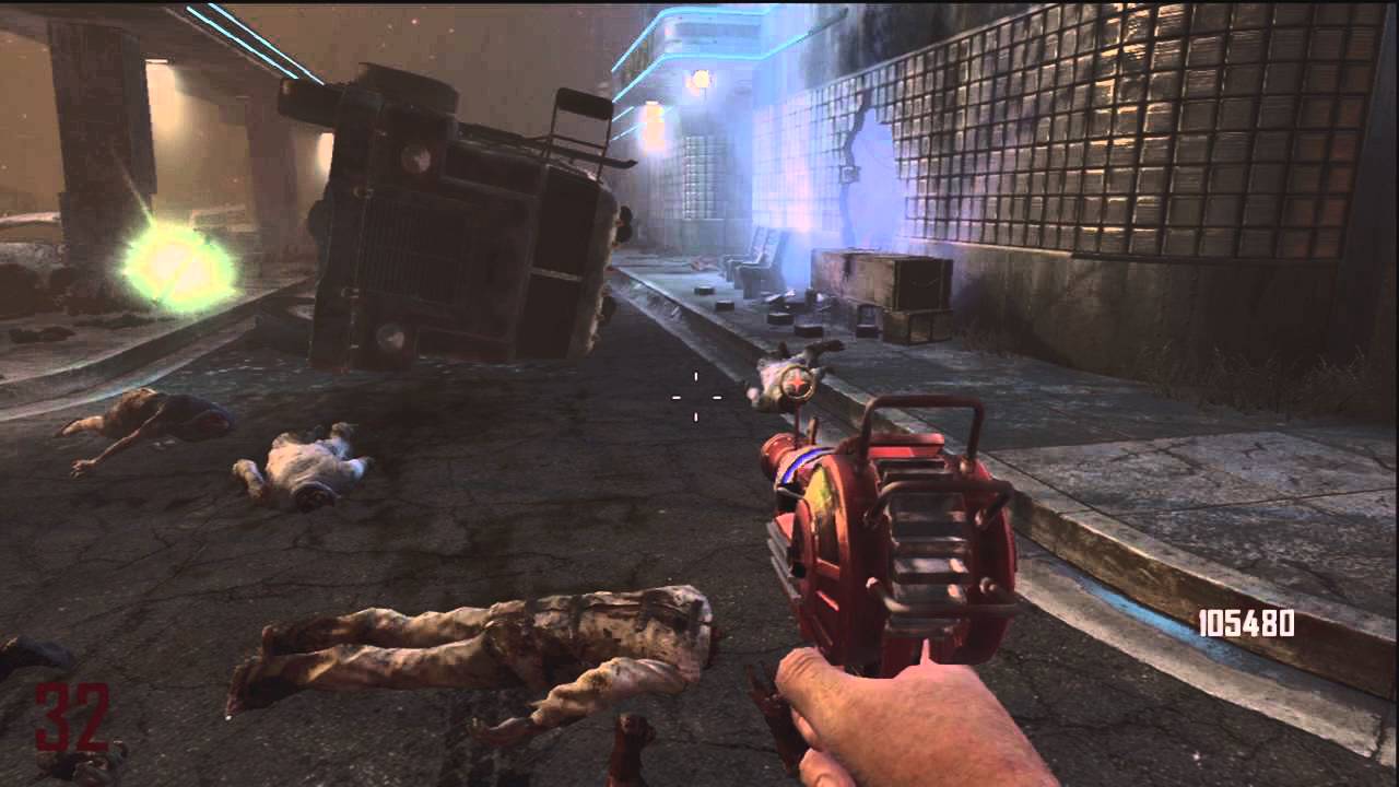 Black Ops 2 Zombies - Bus Depot Round 1-40 No Spawn Control  (First Ever After Patch)
