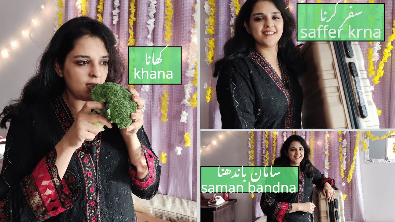 Important Urdu VERBS in Past Simple Tense (ACTED OUT)