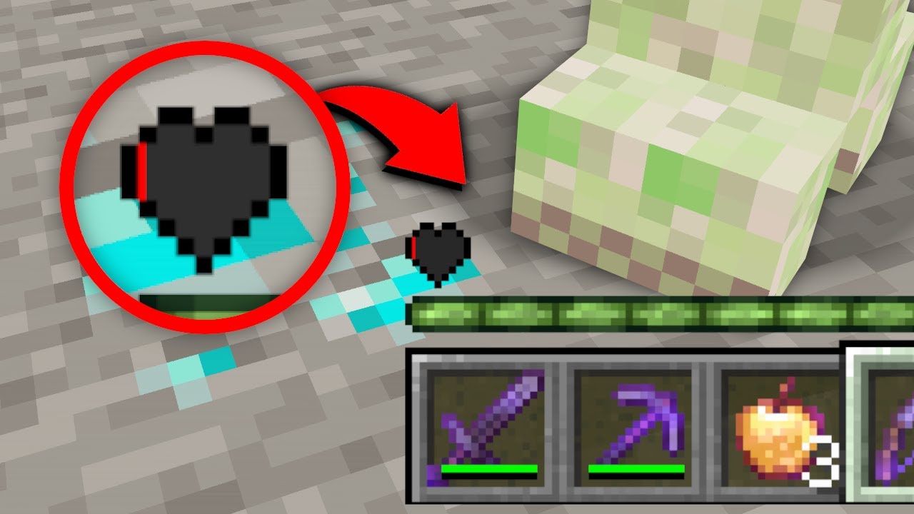 MINECRAFT ale MAM TYLKO 0,1% ŻYCIA! *niemożliwe XD*