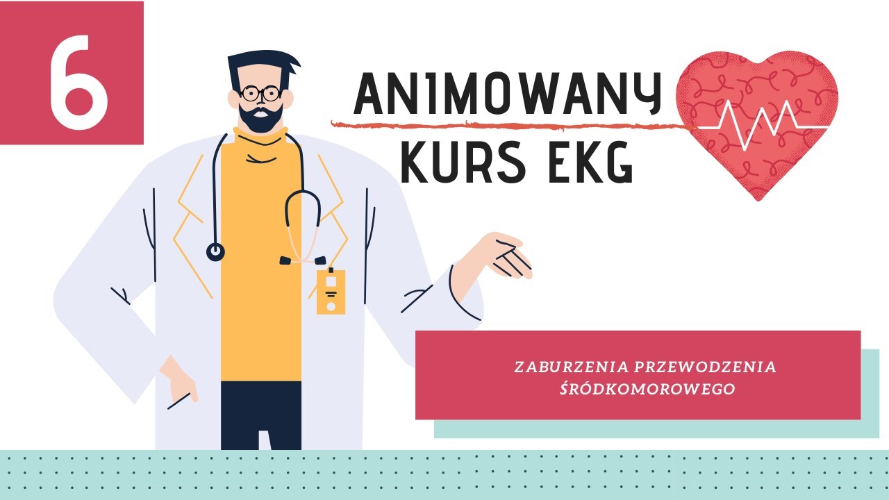 Animowany Kurs EKG cz. 6: Zaburzenia przewodzenia śródkomorowego - RBBB, LBBB i nie tylko