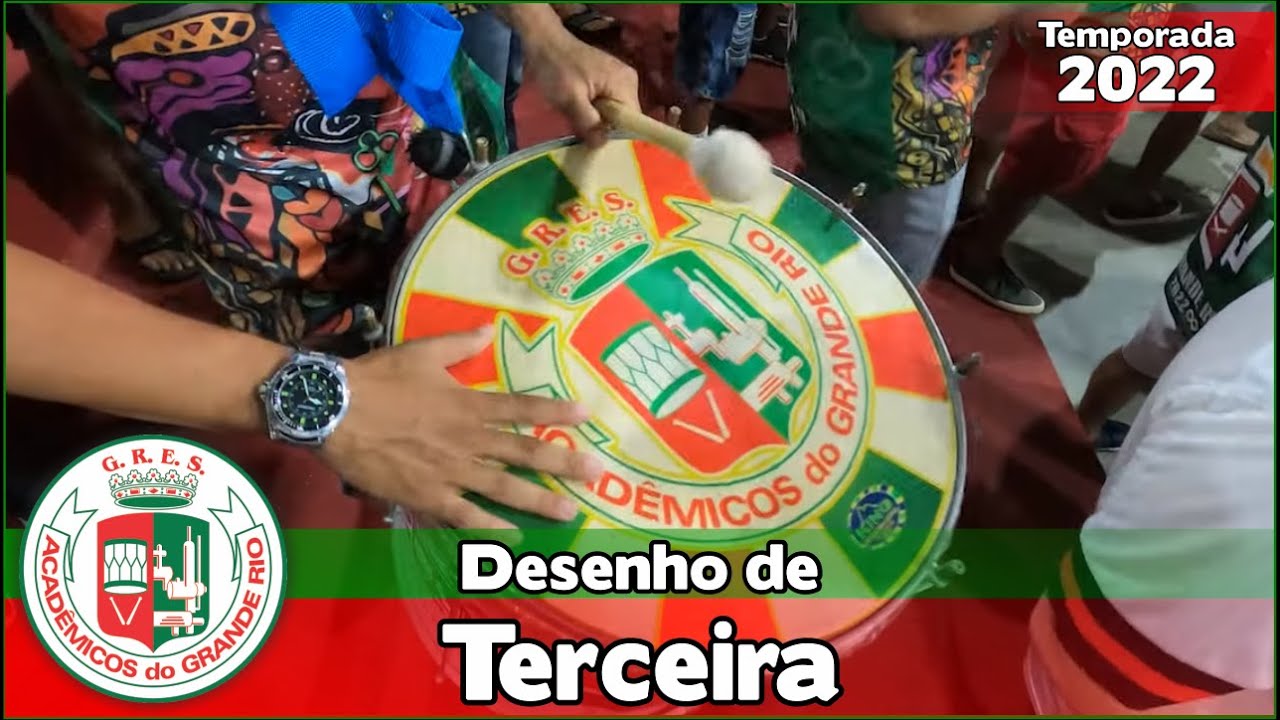 Grande Rio 2022 | Desenho de terceira  #Quadras22