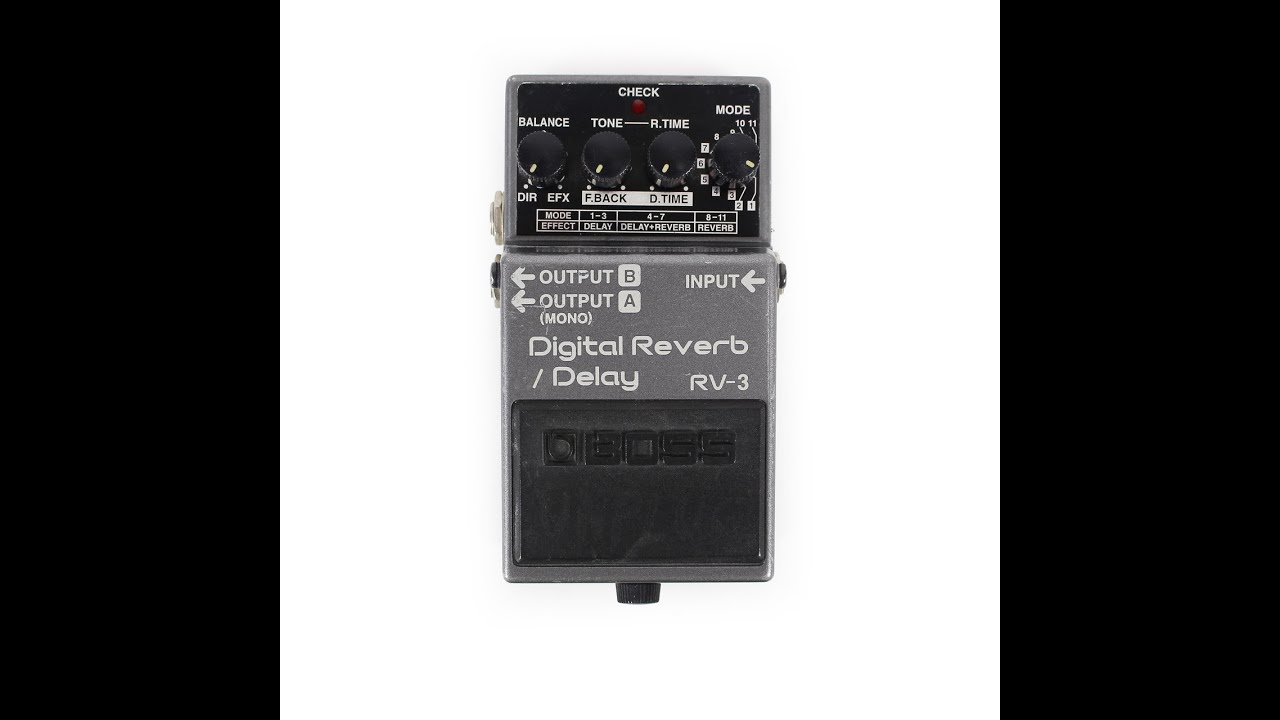 Pedal Boss RV-3  (review e dicas)