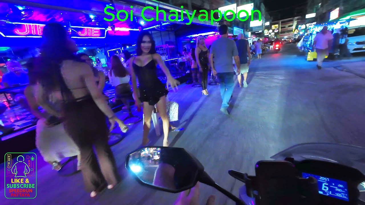 Pattaya 4K POV Ride -  Central Pattaya Nightlife Part 7