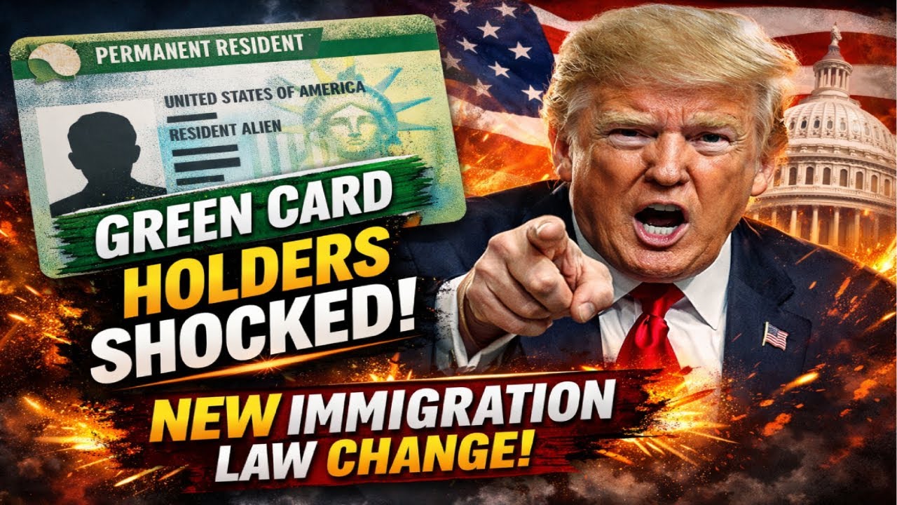 Green Card Holders Shocked! New US Immigration Law Just Changed Everything