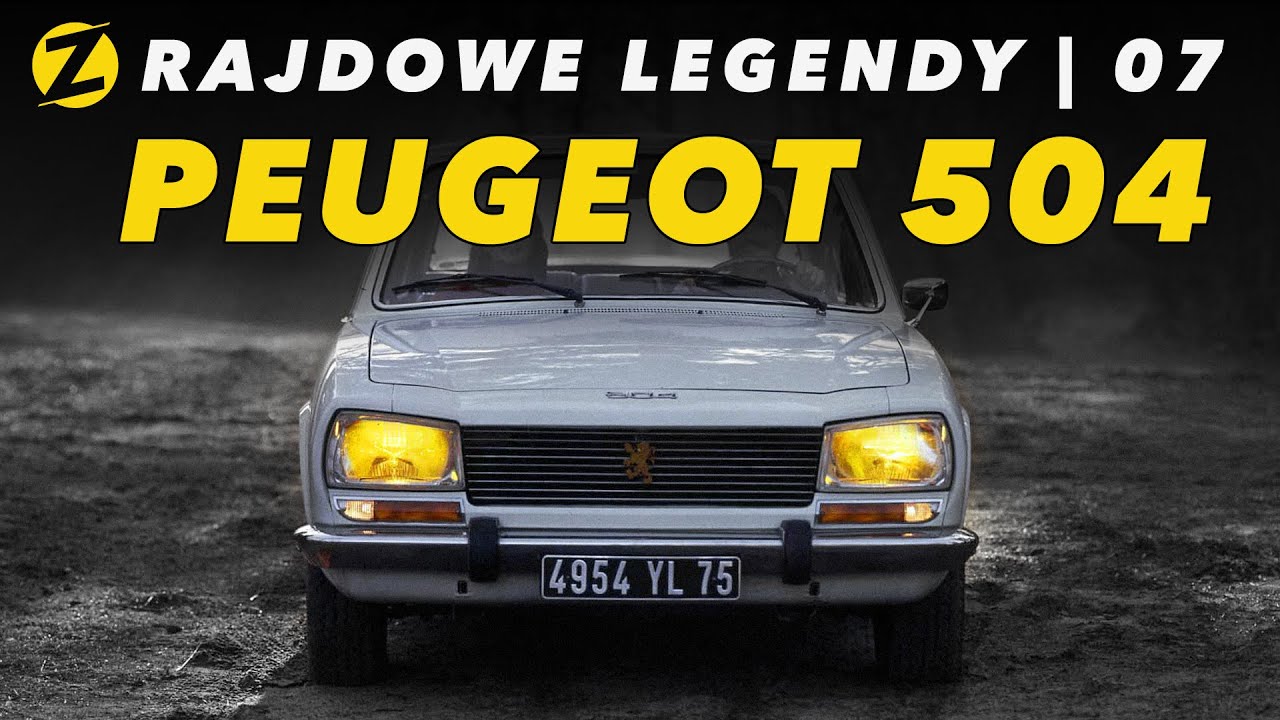 Peugeot 504 | KRÓL AFRYKI | Rajdowe Legendy  07