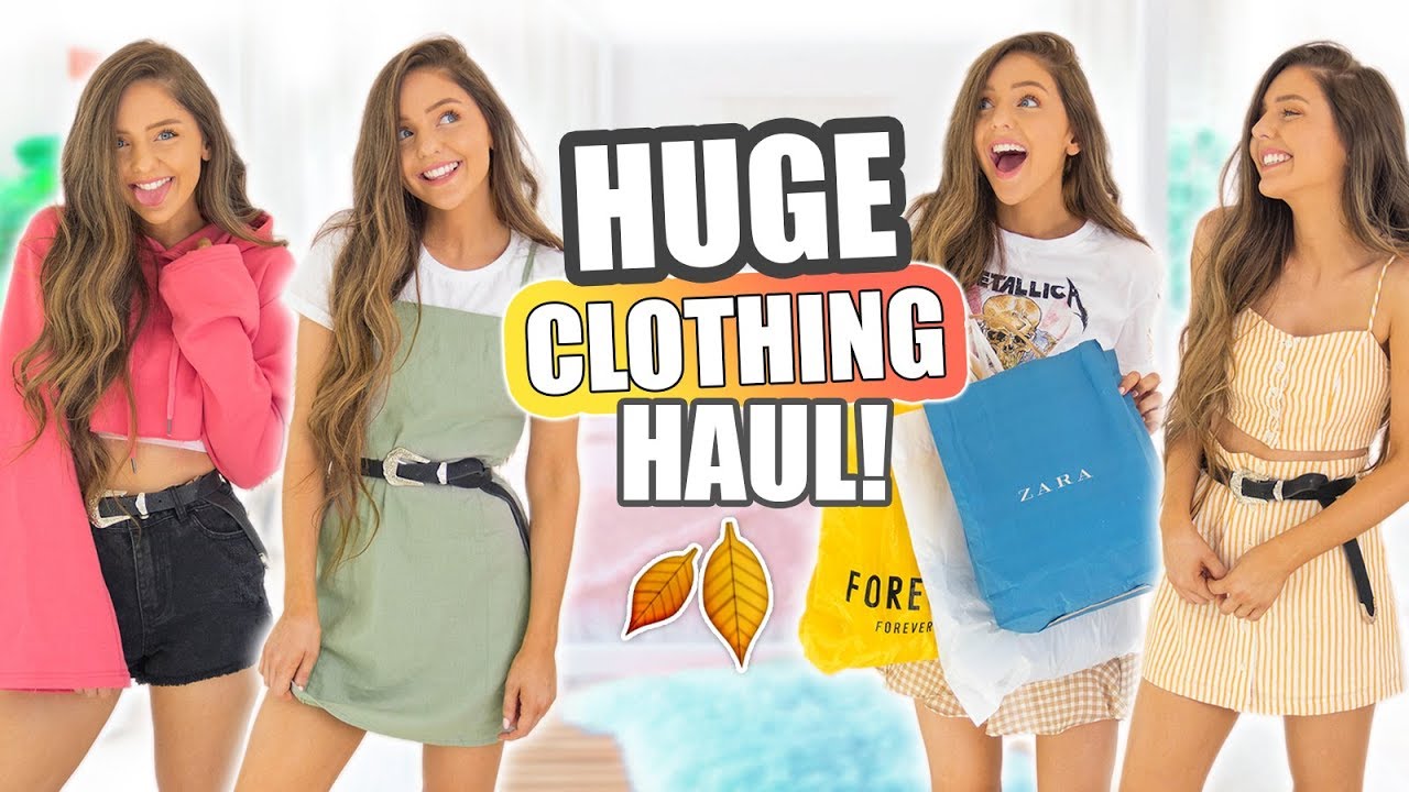 HUGE Try-On Haul 2017! Forever 21, Topshop, H&M, Zara & More!