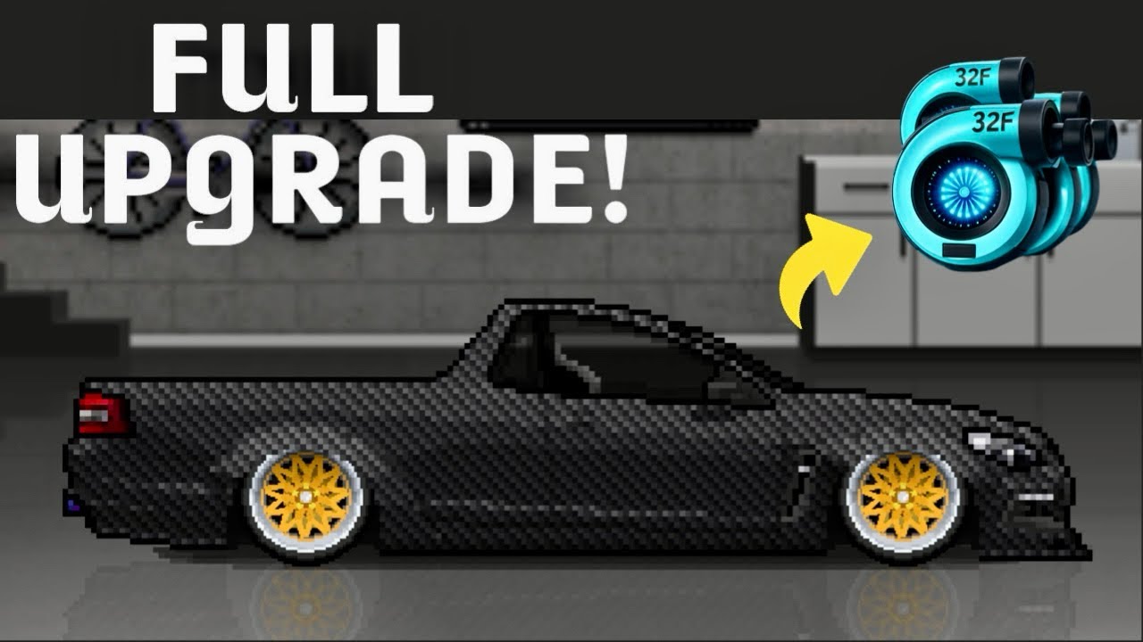Holden Ute Full Carbon Fiber | Pixel Car Racer | Gameplay | Tuuruu | Part 23 |