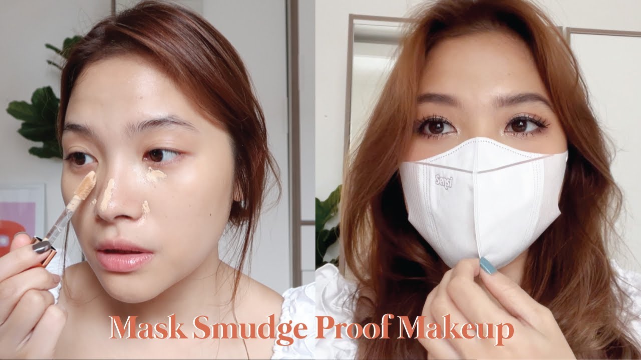 Challenge Makeup Gak Luntur Seharian Pake Masker // Tutorial