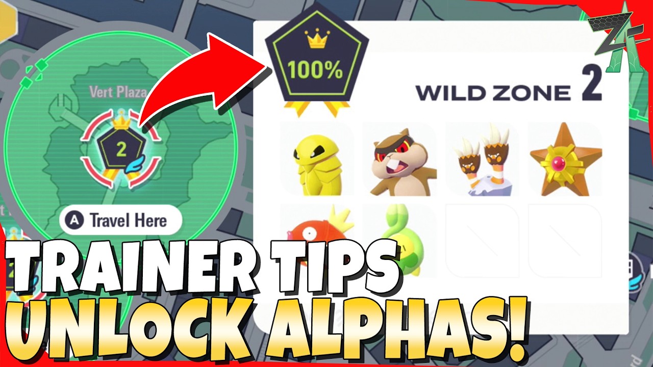 How To Unlock Alpha Pokemon In Any Wild Zone #pokemonlegendsza