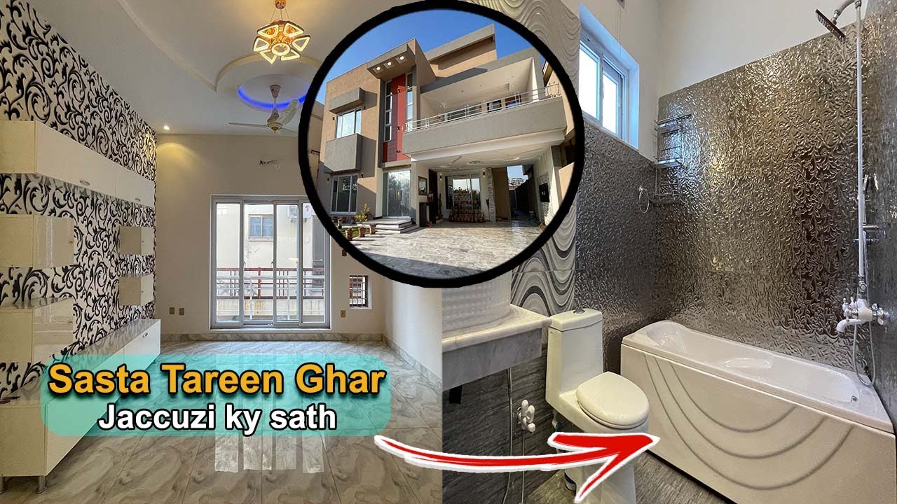 Sasta Tareen Ghar 1 Kanal House for Sale in Islamabad Beautiful House in Bahria Islamabad