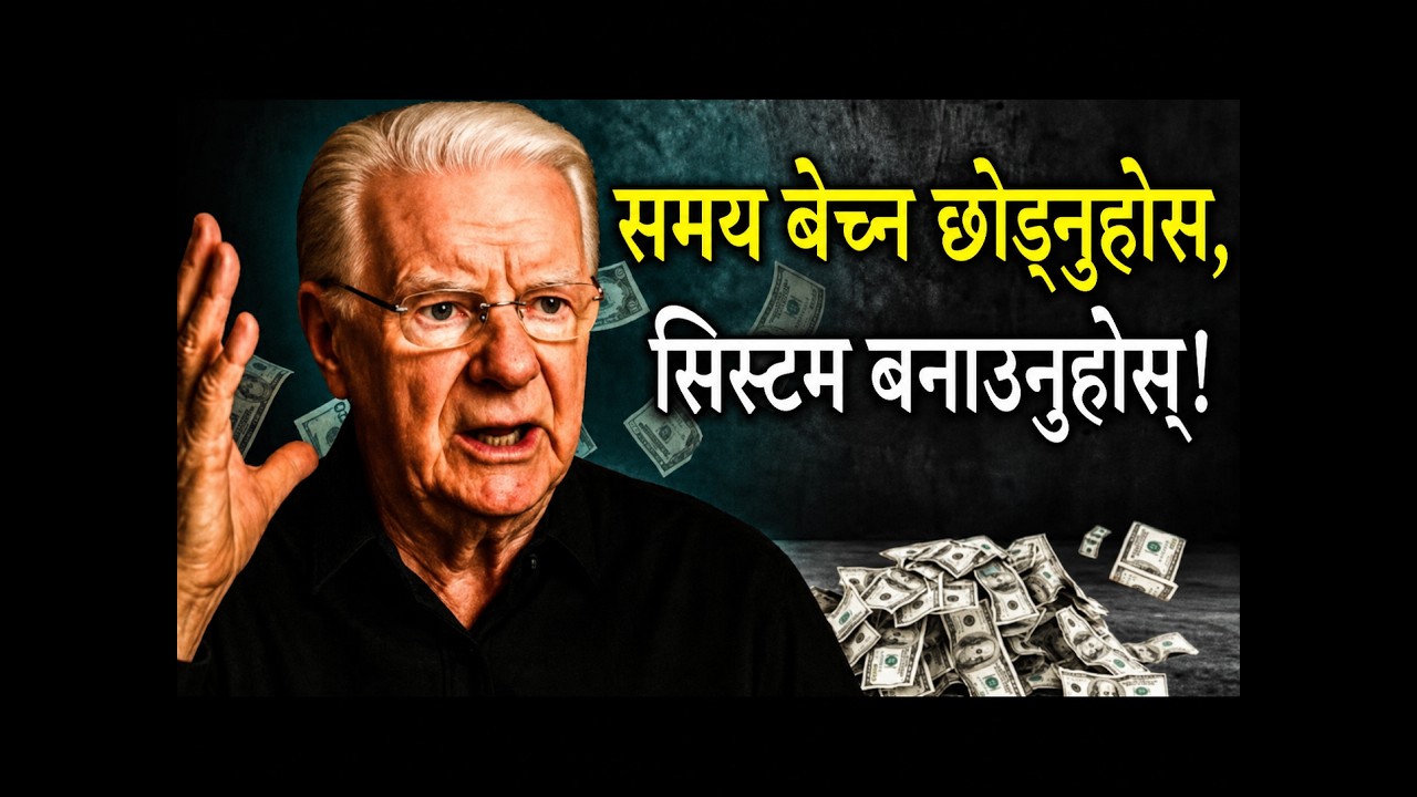 समय बेच्न छोड्नुहोस्, सिस्टम बनाउनुहोस्। don't sell your time for money