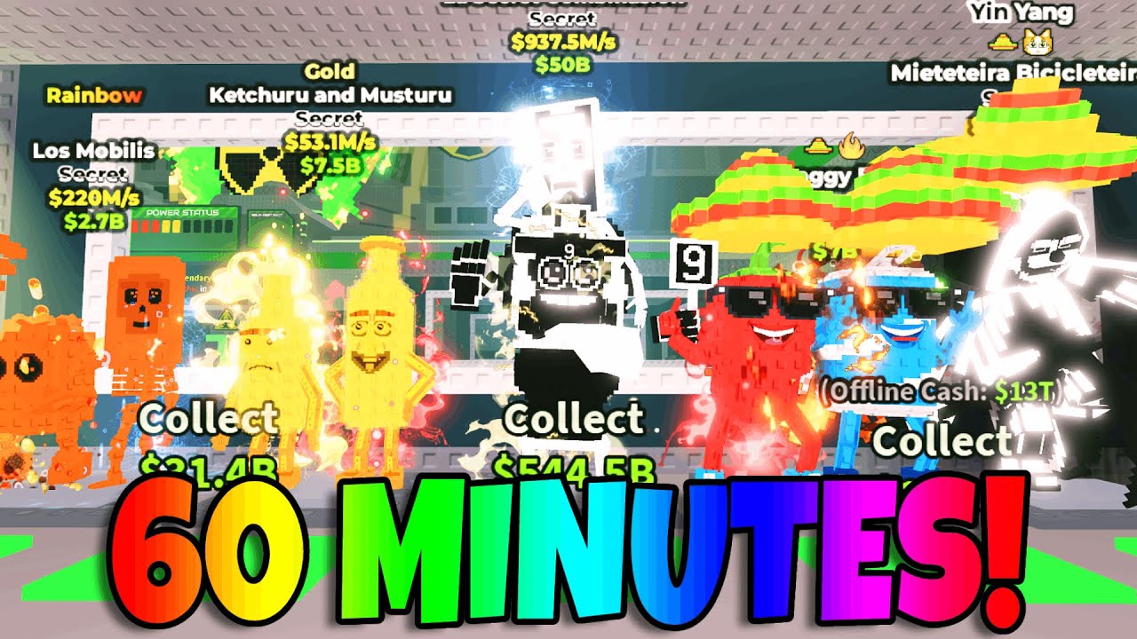 60 MINUTES OF MY BEST ADMIN ABUSES IN STEAL A BRAINROT!