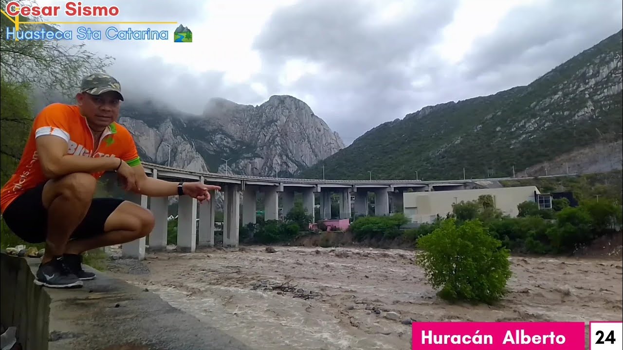 Hurac&aacute;n Alberto en la Huasteca