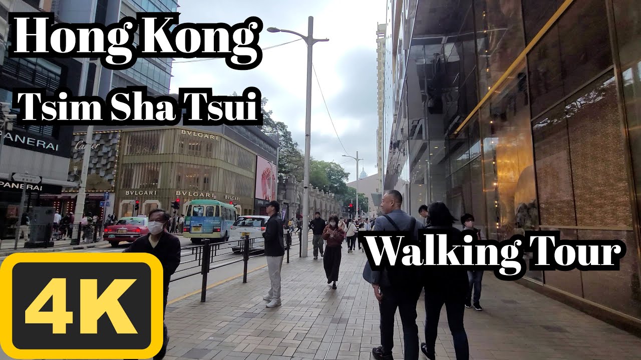 Walking in Hong Kong | 4K | TsimShaTsui  | Walking Tour | ASMR | 2024/February