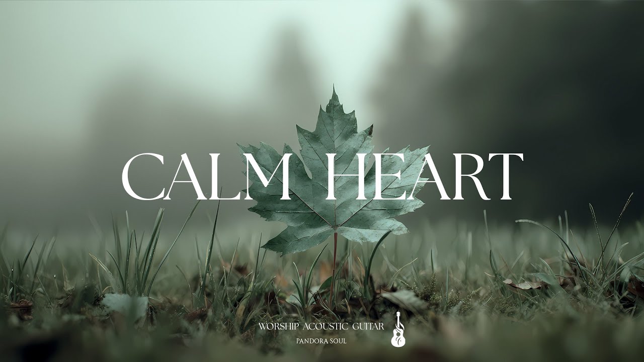 CALM HEART - Soaking Worship Acoustic Guitar Instrumental | Prayer And Devotional