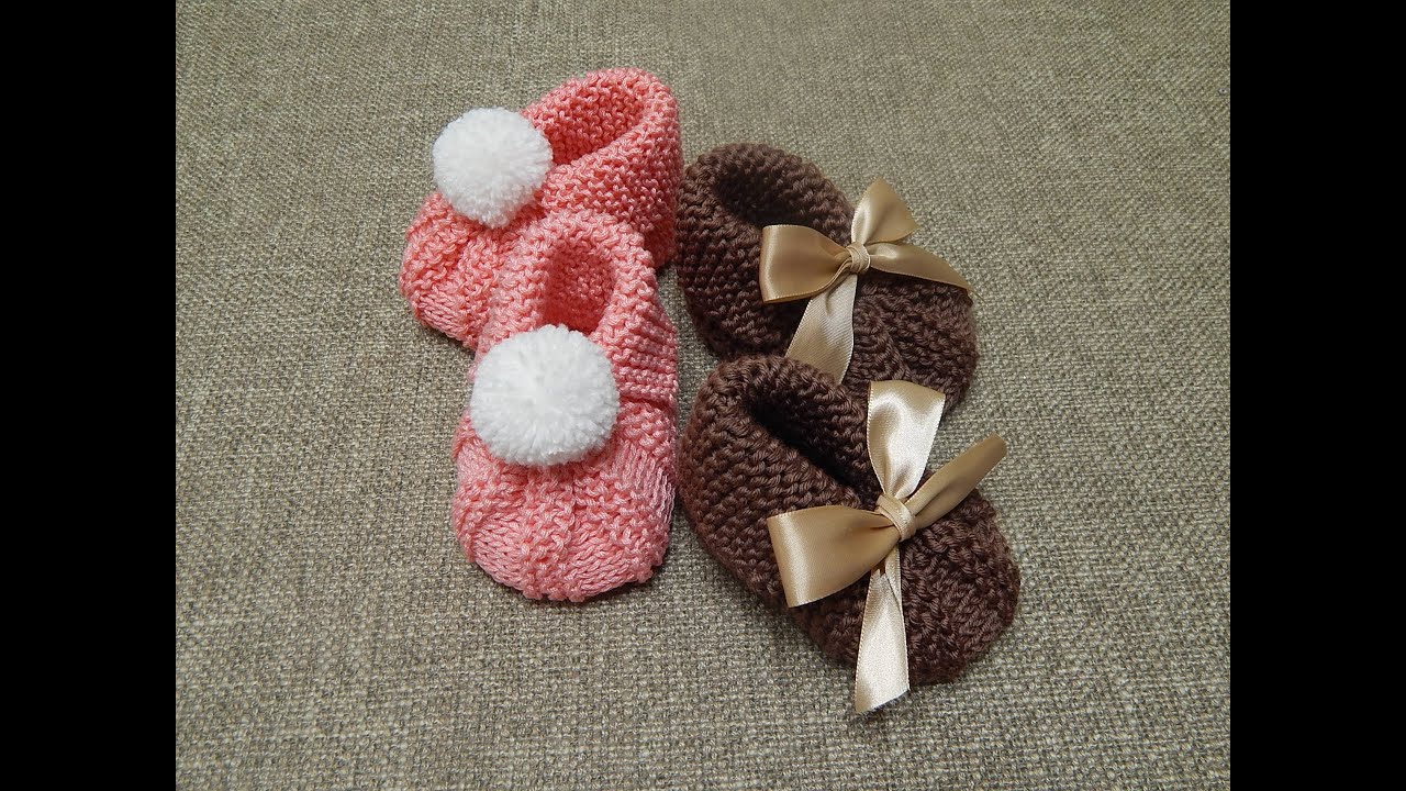 Zapatitos para Bebe dos Agujas (cc)