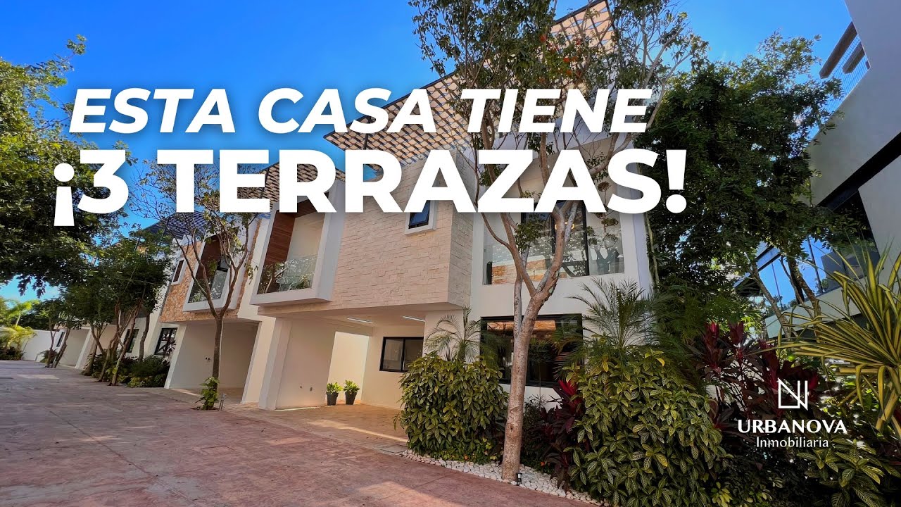 INCREÍBLE CASA en venta en TEMOZÓN NORTE DE MÉRIDA
