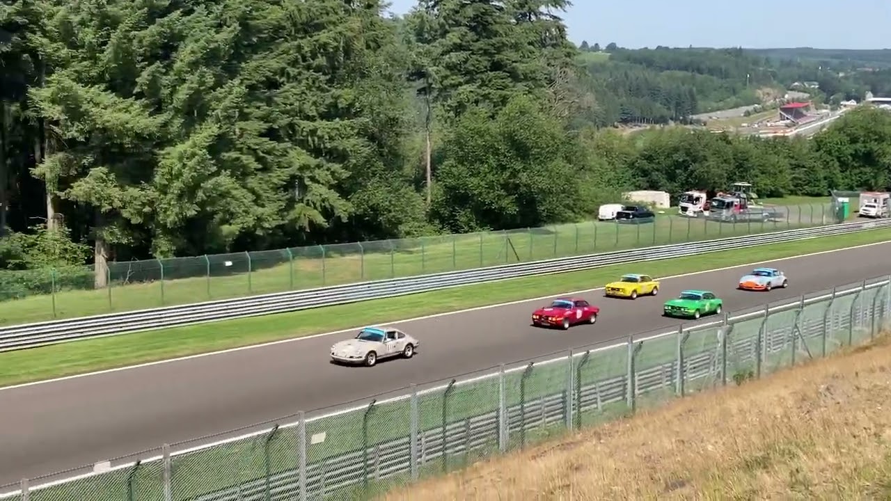 Start Race Dunlop Historic Endurance Cup & HTGT at Spa Summer Classic 2023