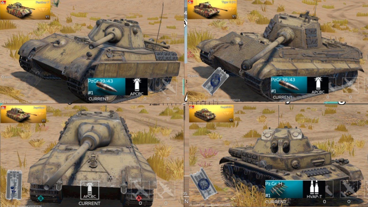Platoon Panther F in War Thunder Mobile