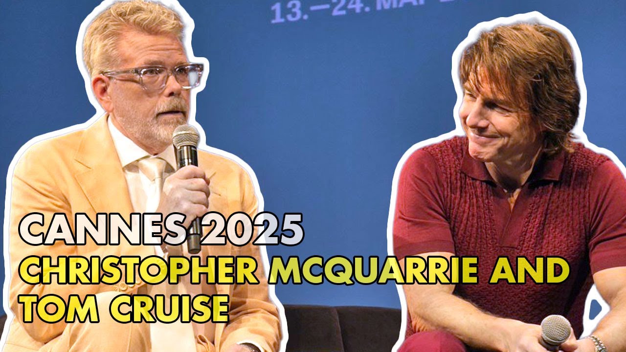 Cannes 2025 In Conversation - Christopher McQuarrie and Tom Cruise talk MISSION IMPOSSIBLE and more!